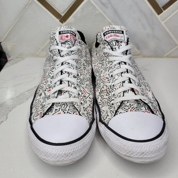 Converse Keith Haring collaboration converse all star low top sneaker size 9 men - Picture 11 of 11